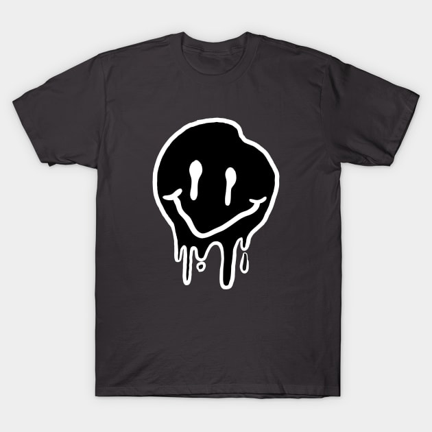 Melted Smiley T-Shirt by uncommontee